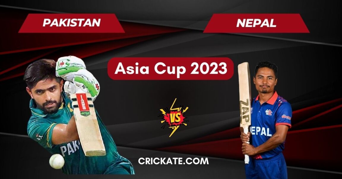 PAK Vs NEP ASIA CUP 2023 Dream11 Prediction Pitch Report Playing XI