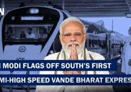 PM Modi inaugurate South's First Vande Bharat Train Today