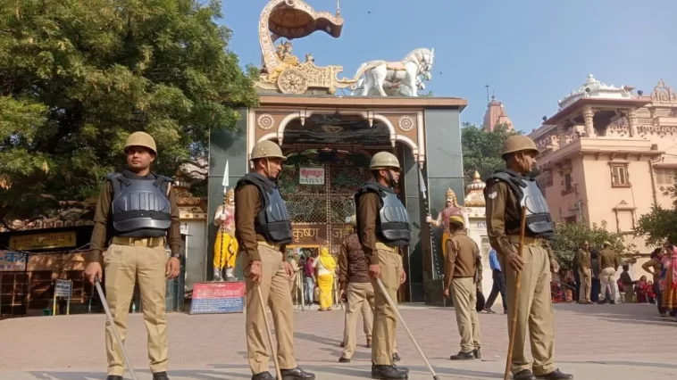 Mathura News: Announcement of Hanuman Chalisa recitation in Mathura Shahi Masjid Idgah, 5 officials under house arrest, surveillance by drone