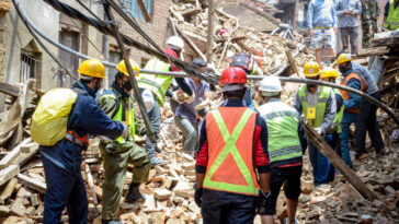 Nepal Earthquake: 6 lives piled up in the debris due to earthquake