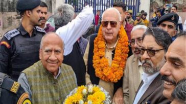 Jammu Kashmir: Farooq Abdullah again became the President of the National Conference, gave this warning to the army and security forces