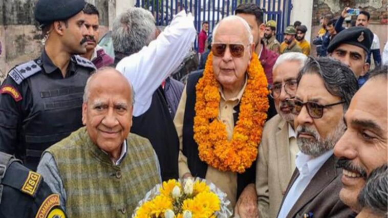 Jammu Kashmir: Farooq Abdullah again became the President of the National Conference, gave this warning to the army and security forces