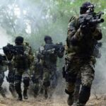 Garud commandos of the Air Force deployed along the China border from Ladakh to Arunachal.