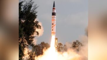 Agni-5 missile's weight reduced by 20 percent, range increased from 5 thousand to 7 thousand kilometers.