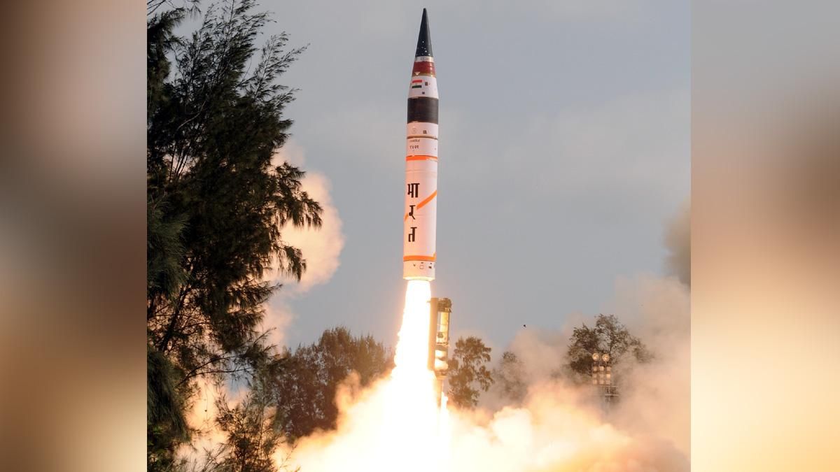 Agni-5 missile's weight reduced by 20 percent, range increased from 5 thousand to 7 thousand kilometers.