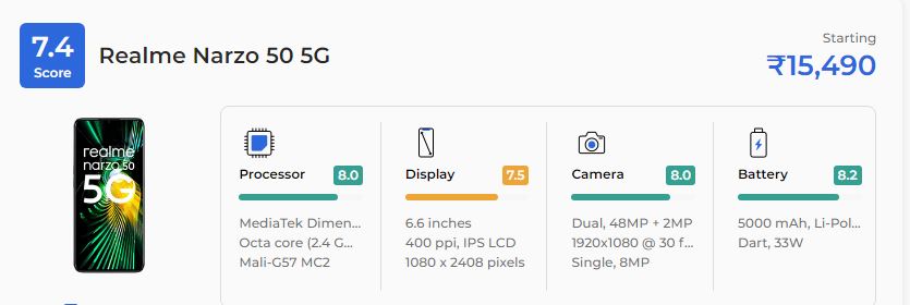 10 Best Mobile Phones Under 20000 In India February 2023