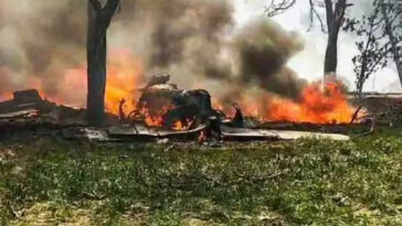 Plane crashed