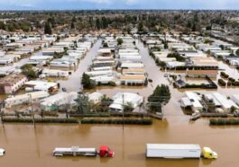 Another storm floods California houses, displacing over 25,000; 19 dead.
