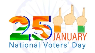 13th National Voters Day celebrated on January 25