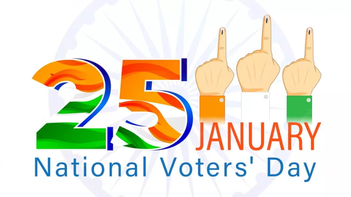 13th National Voters Day celebrated on January 25
