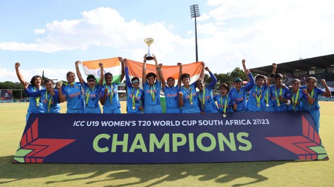 IND W Vs ENG W Highlights: India won the Women's Under-19 T20 World Cup.