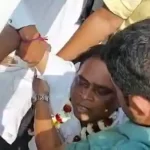 The health minister for Odisha, was shot by a policeman.