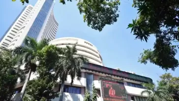 Stock Market Opening: The stock market opened on a high on the first trading day of the new year.