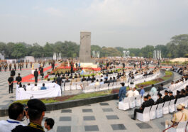 National Police Memorial in Delhi, Interpol pays Tribute.