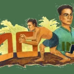 Google honors the 97th birthday of the wrestler Khashaba Dadasaheb Jadhav.