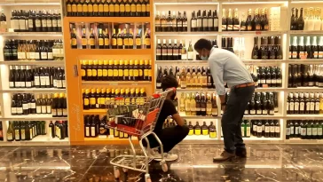 New Year's week in Delhi saw "biggest liquor sales" ever.