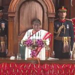 Girls' education is emphasised by President Murmu in her address to the first legislature.
