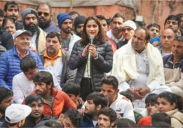 Wrestlers Protest against WFI