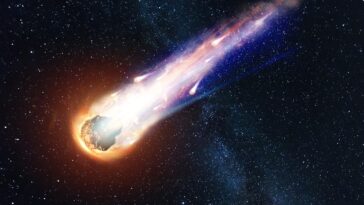 In Antarctica, meteorite hunters discover a 17-pound cosmic rock.