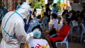 Thailand says that travellers from China don't need to take a Covid test.