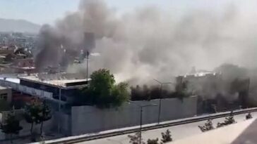 Explosion outside Afghan Foreign Ministry