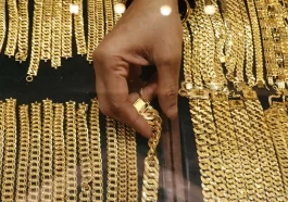 Gold prices today reached a new high level.