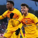 Barcelona wins its 100th game against Girona thanks to Pedri's goal.
