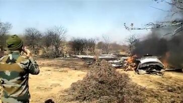 Almost at the same time, three planes crash: two IAF planes in Madhya Pradesh and one in Rajasthan.