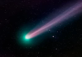 This week, a rare green comet will pass by Earth.