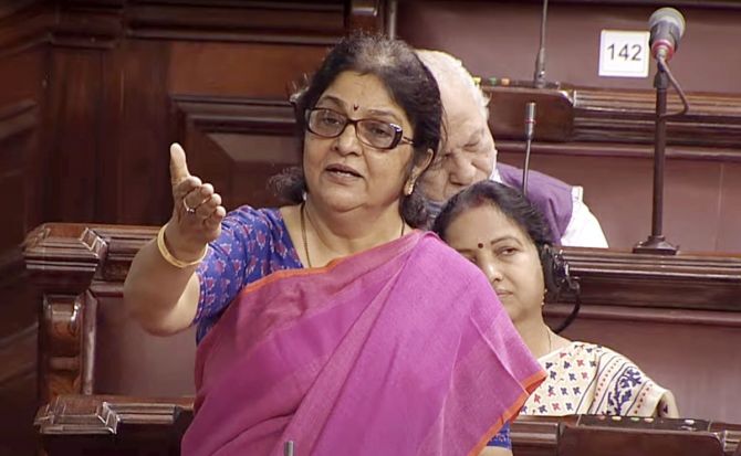 Rajani Patil suspended from Rajya sabha