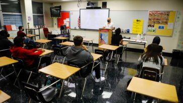 Half of US public school students lag behind