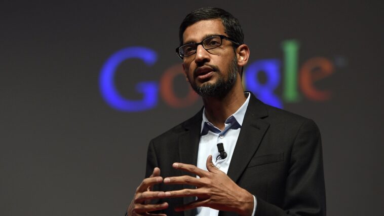 sundar pichai ceo of google