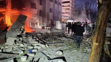 15 Killed As Israeli Attack Hits Core Of Syria's Security Elite