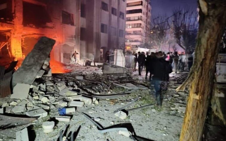 15 Killed As Israeli Attack Hits Core Of Syria's Security Elite