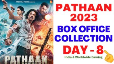 Pathan Box Office Collection Day 8: 'Pathan' will not stop, record-breaking earnings continue on the 8th day,