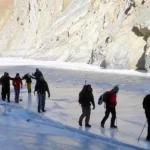 India's first frozen-lake marathon in Ladakh.