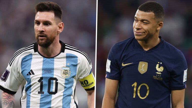 lionel messi and kylian mbappe