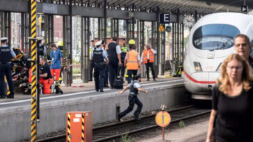 Children were hit by a train in Germany, and one of them died