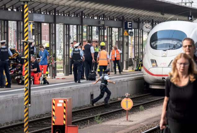 Children were hit by a train in Germany, and one of them died