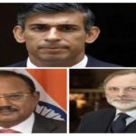 Rishi Sunak Joins Ajit Doval's Meeting With The National Security Adviser Of The United Kingdom.