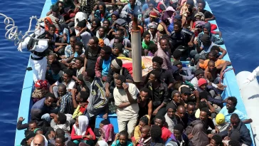 30 dead after migrant boat breaks apart off Italy's southern coast