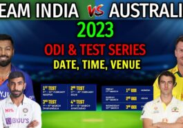 IND vs. AUS series: India vs. Australia test and ODI Series Date.