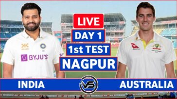 IND vs AUS 1st Test Live: Shami gives second blow to Australia, David Warner out by scoring 1 run