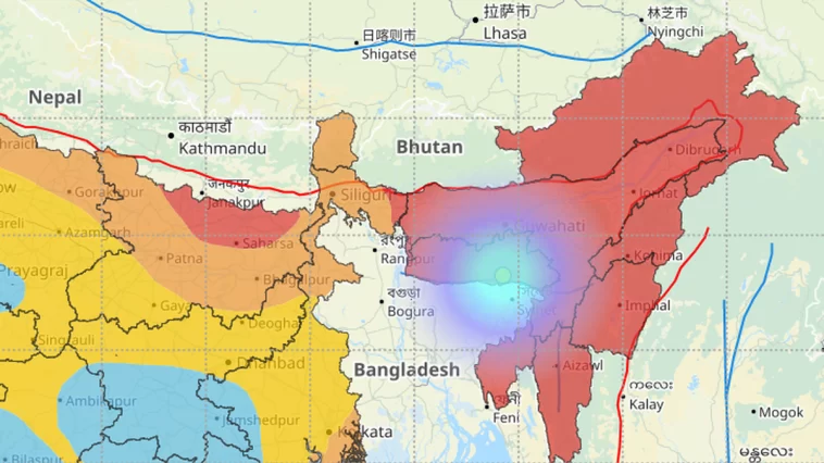 Earthquake Measuring 3.7 Jolts Meghalaya, Second In N-E In Less Than 5 Hours