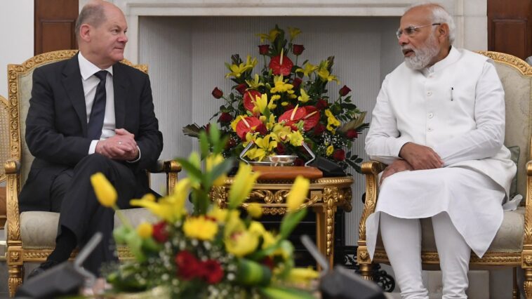What PM Modi gave German Chancellor Scholz from Meghalaya
