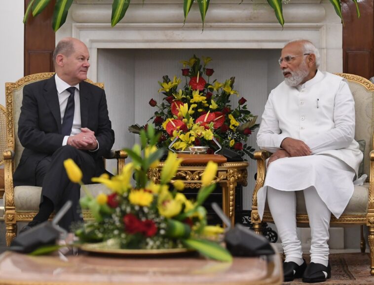 What PM Modi gave German Chancellor Scholz from Meghalaya