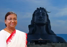 President Droupadi Murmu arrives in Coimbatore to participate in the Maha Shivaratri celebrations organised by Sadhguru's Isha Foundation in Tamil Nadu.