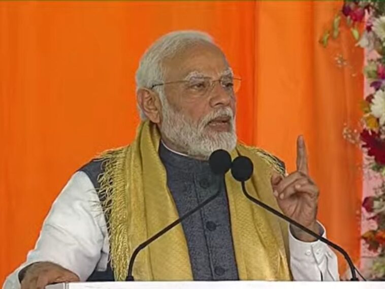 On Monday, Prime Minister Modi will inaugurate water supply projects worth Rs 2,500 crore