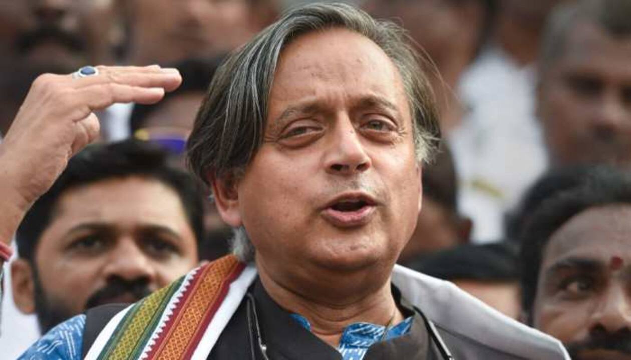 Shashi Tharoor refers to Modi's "not the time for war" remark, stating, "As clear a message as that..."