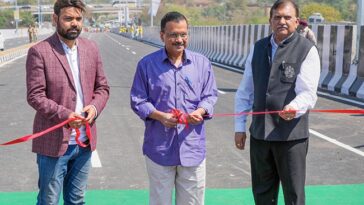 ‘Congratulations to people of Delhi’: CM Kejriwal inaugurates Ashram flyover